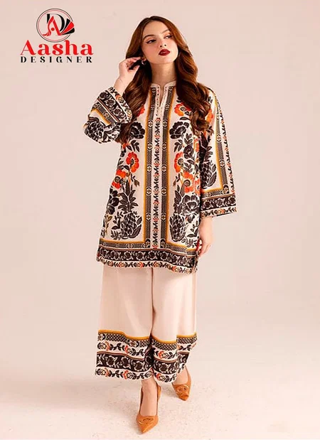 Aasha Turkis Vol 4 Modal Satin Printed Co Ord Set Exporters In India